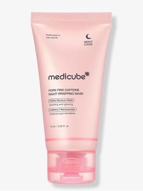 Medicube PDRN Pink Caffeine Night Wrapping Mask - BNIB